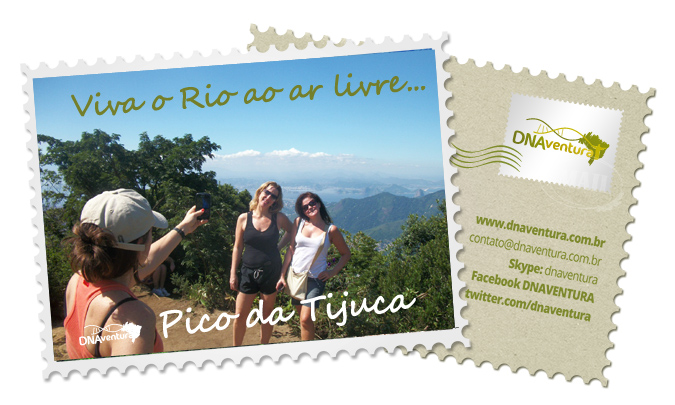 Caminhadas e escaladas no Pico da Tijuca - Parque Nacional da Tijuca - Rio de Janeiro